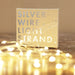 Lisa Angel 30 Battery Powered LED Silver Wire String Lights