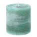 Gisela Graham Pillar Candle 10cm - Pale Green