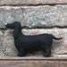 East of India Felt Sausage Dog - Stanley