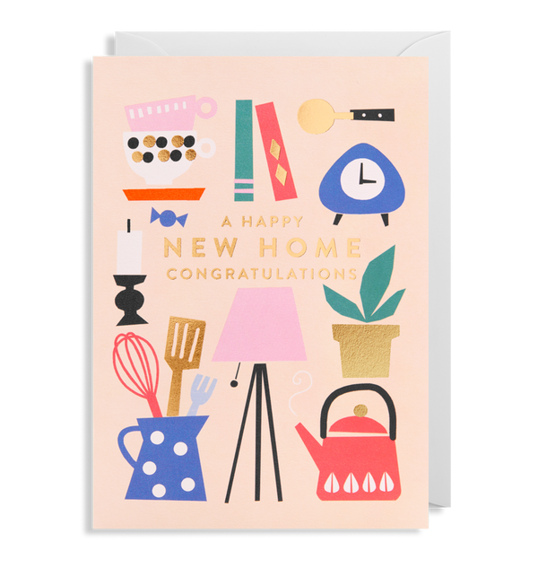 6238 Ekaterina Trukhan - A Happy New Home Greeting Card - Mrs Best Paper Co.