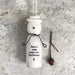 East of India Porcelain Hanger - Snowman