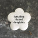 East of India Flower Token - Amazing Grand Daughter