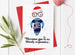 Daisy Xmas Bloody Gas Christmas Card