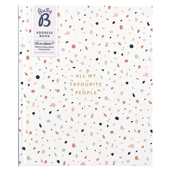 Busy B Large Address Book - Breezy Blossoms