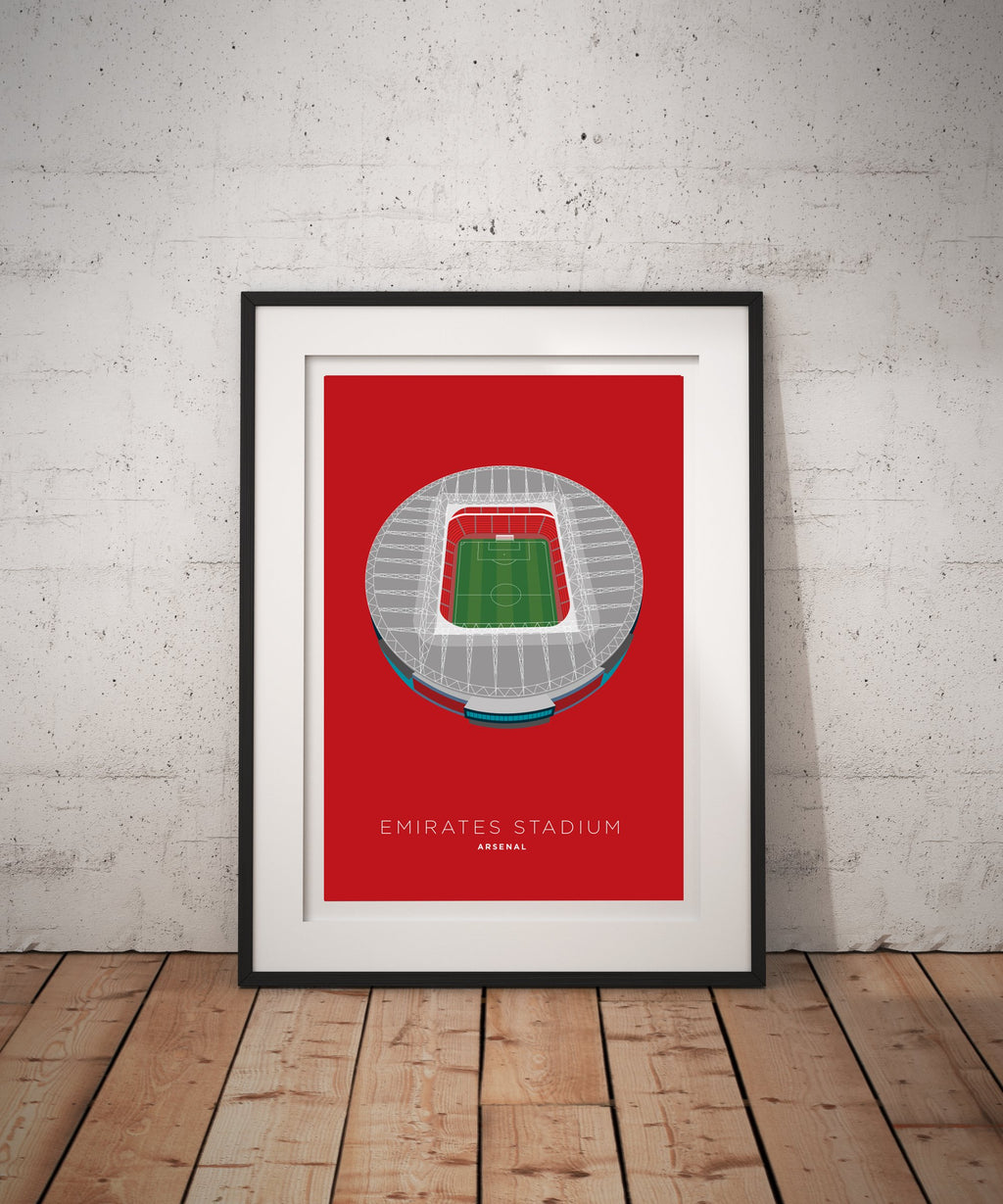 A4 Arsenal Football Stadium Print / Poster