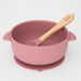 Green Island Baby Bowl & Spoon - Mulberry