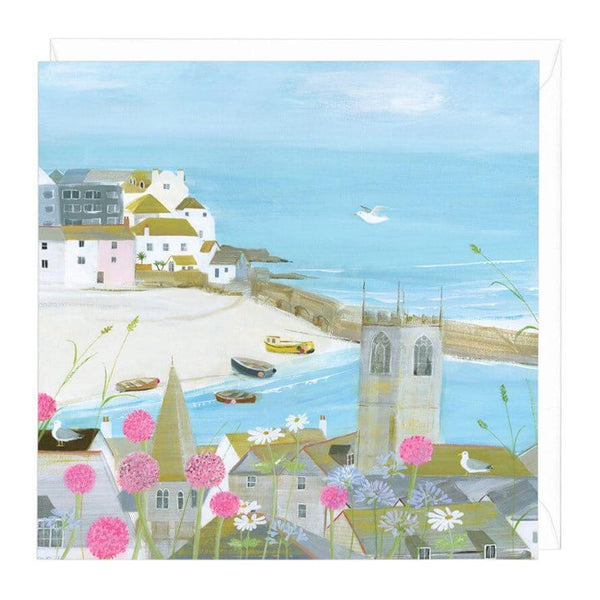 Whistlefish Above The Harbour Card