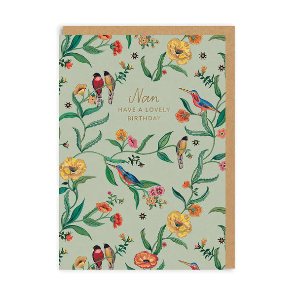 Ohh Deer Cath Kidston - Nan - Summer Birds Greeting Card
