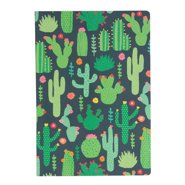 Sass & Belle Colourful Cactus A5 Notebook