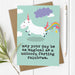 Magical Unicorn Farting - Birthday Card