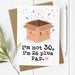 Funny 30th Birthday Card