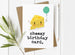 Cheesy Birthday Card