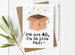 Funny 40th Birthday Card