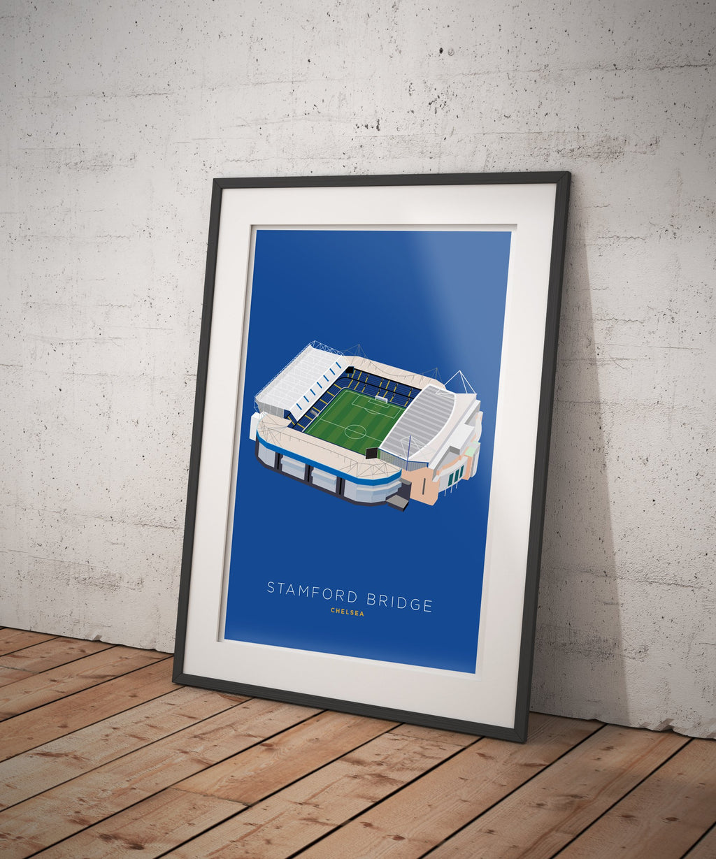 A4 Chelsea Football Stadium Print / Poster