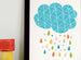 Mrs Best Paper Co Herringbone Cloud Print