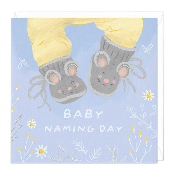 Whistlefish Baby Naming Day Card