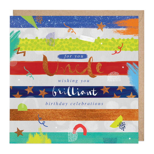 Whistlefish Uncle Birthday Card