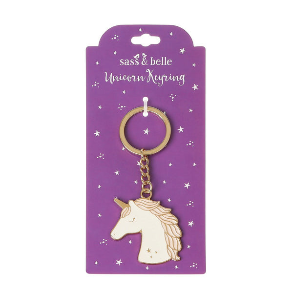 Sass & Belle Unicorn Keyring