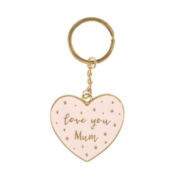 Sass & Belle Scattered Stars Love You Mum Keyring