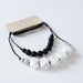 East London Baby Co. Raven Geometric Teething Necklace