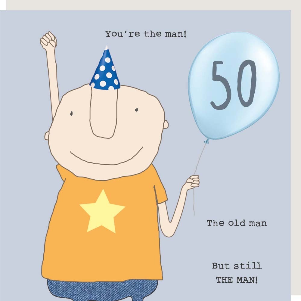Rosie Made A Thing Boy 50 The Man