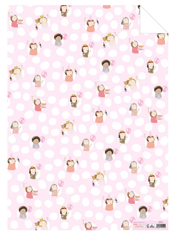 Rosie Made A Thing Party Spot Gift Wrap