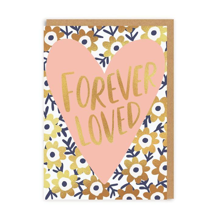 Ohh Deer Forever Loved Greetings Card