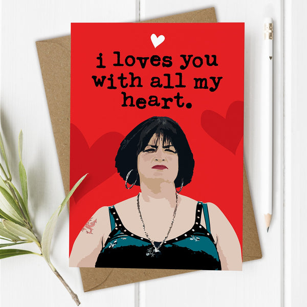 Nessa, Gavin & Stacey Valentine's Day Card / Anniversary