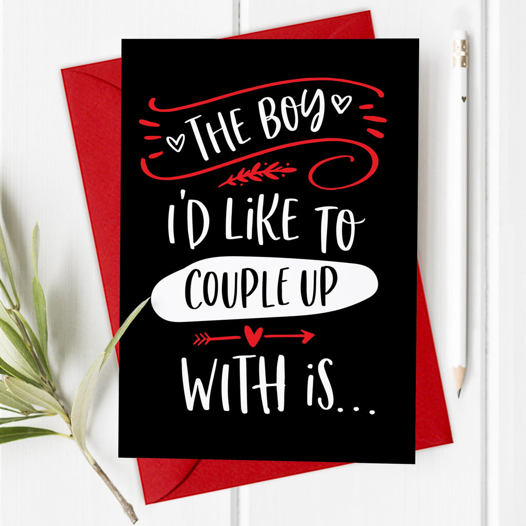 Love Island, The Boy - Valentine's Day / Anniversary Card