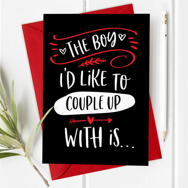 Love Island, The Boy - Valentine's Day / Anniversary Card