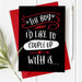 Love Island, The Boy - Valentine's Day / Anniversary Card