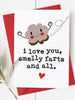 Smelly Farts - Funny Valentine's Day Card / Anniversary