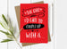 Love Island, The Girl - Valentine's Day / Anniversary Card
