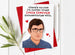 Louis Theroux - Funny Valentine's Day / Anniversary Card