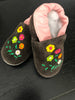 Soft Suede Baby Shoes Flower Field 0-6 Months
