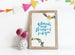 If Friends were Flowers Watercolour Print
