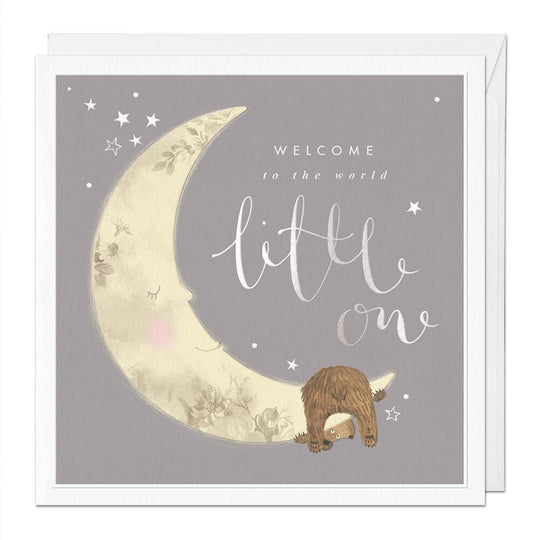 Whistlefish Welcome Little One Luxury Card
