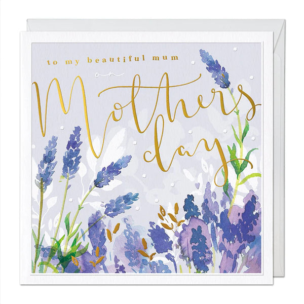 Whistlefish Beautiful Mum Luxury Mother's Day Card