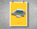 A4 Leeds Utd Football Stadium Print / Poster