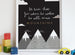 Mrs Best Paper Co Let Him Sleep - Monochrome + Scandinavian Art Print