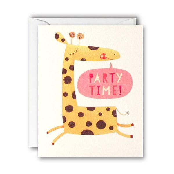 James Ellis Giraffe Invitation pk of 5 cards