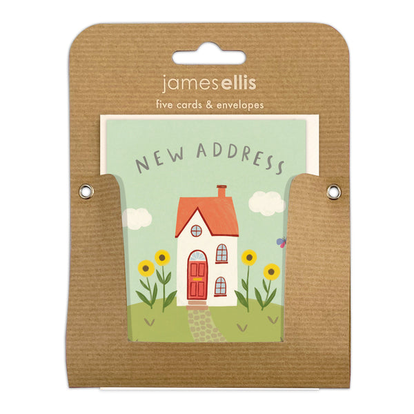 James Ellis House New Address pk of 5 cards