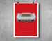 A4 Manchester Utd Football Stadium Print / Poster