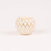 Sass & Belle Gold & White Geometric Tealight Holder
