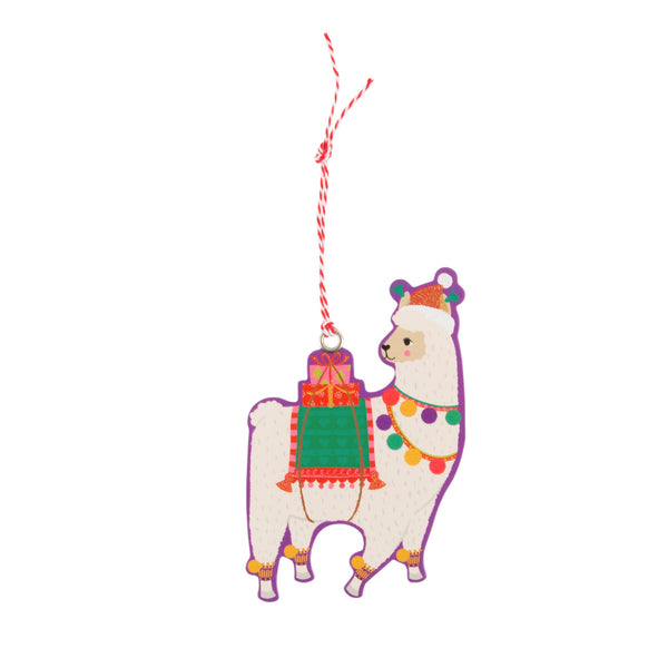 Sass & Belle Fa la la Llama Gift Tags - Set of 6