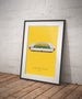 A4 Norwich City Football Stadium Print / Poster