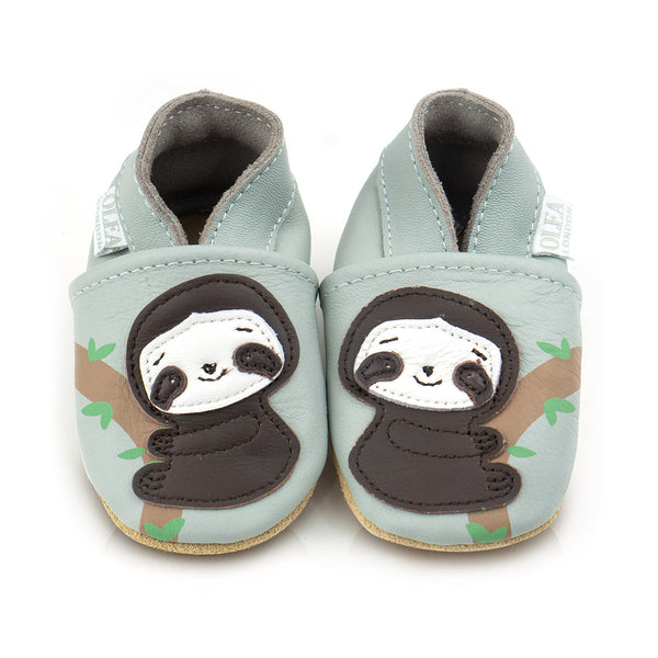 Soft Leather Baby Shoes Sloth