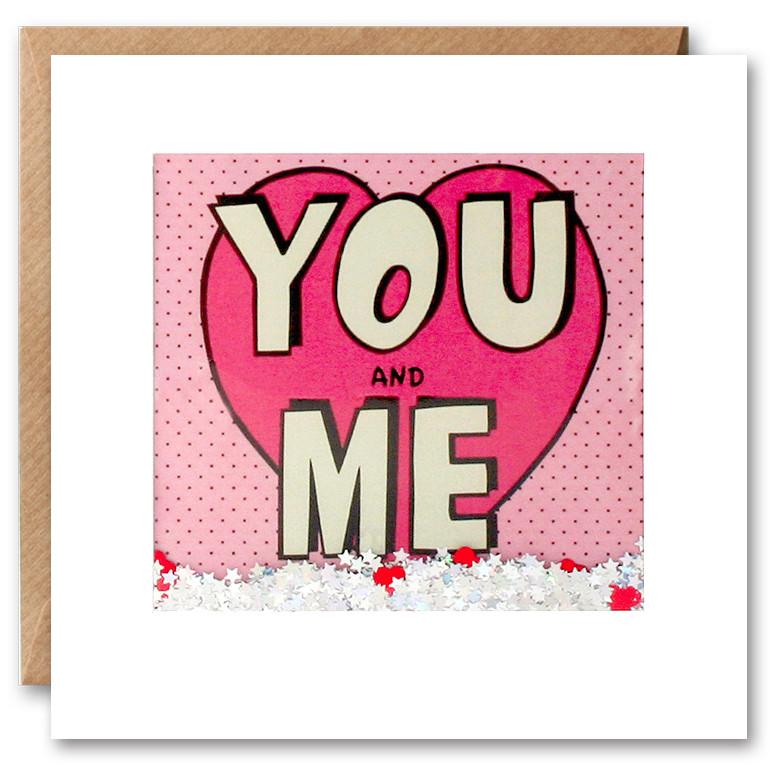 James Ellis You and Me Kapow Shakies Card