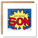James Ellis Son Birthday Kapow Shakies Card