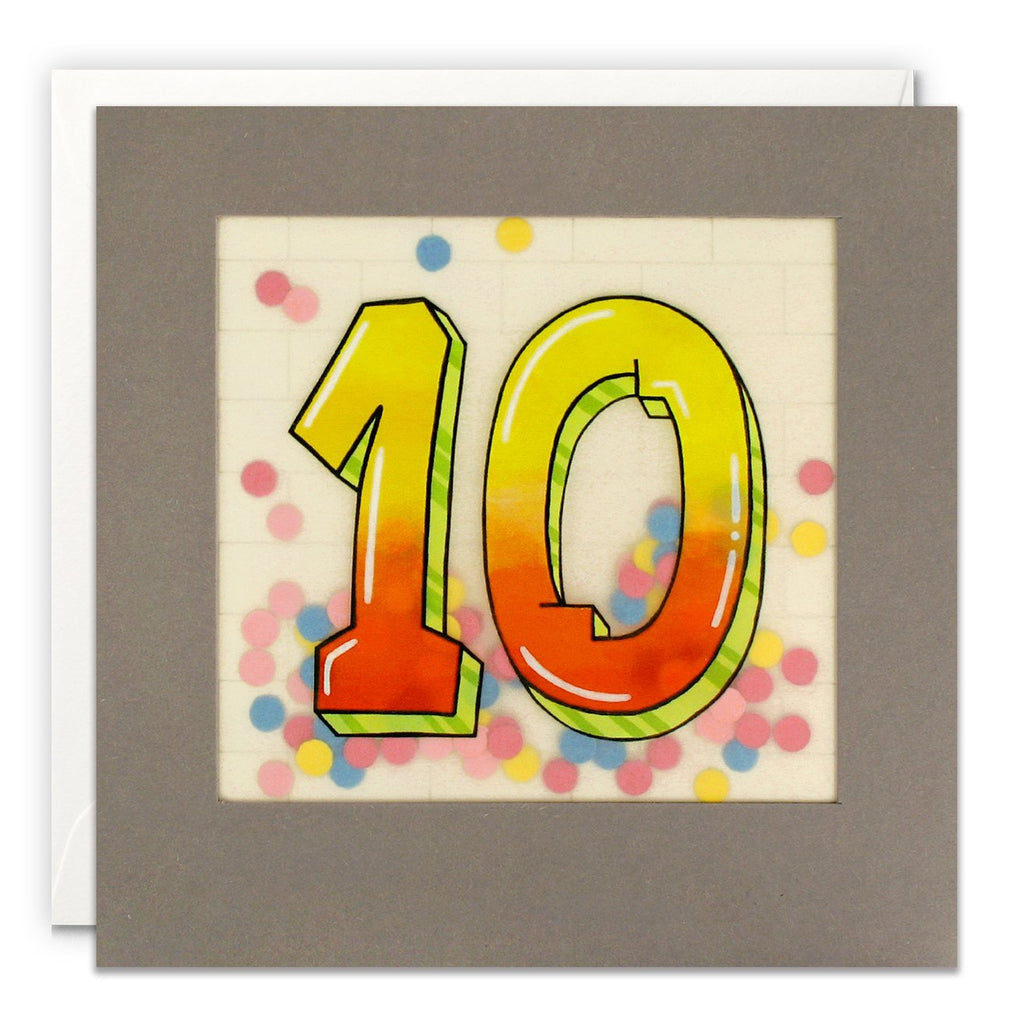 James Ellis Age 10 Graffiti Paper Shakies Card